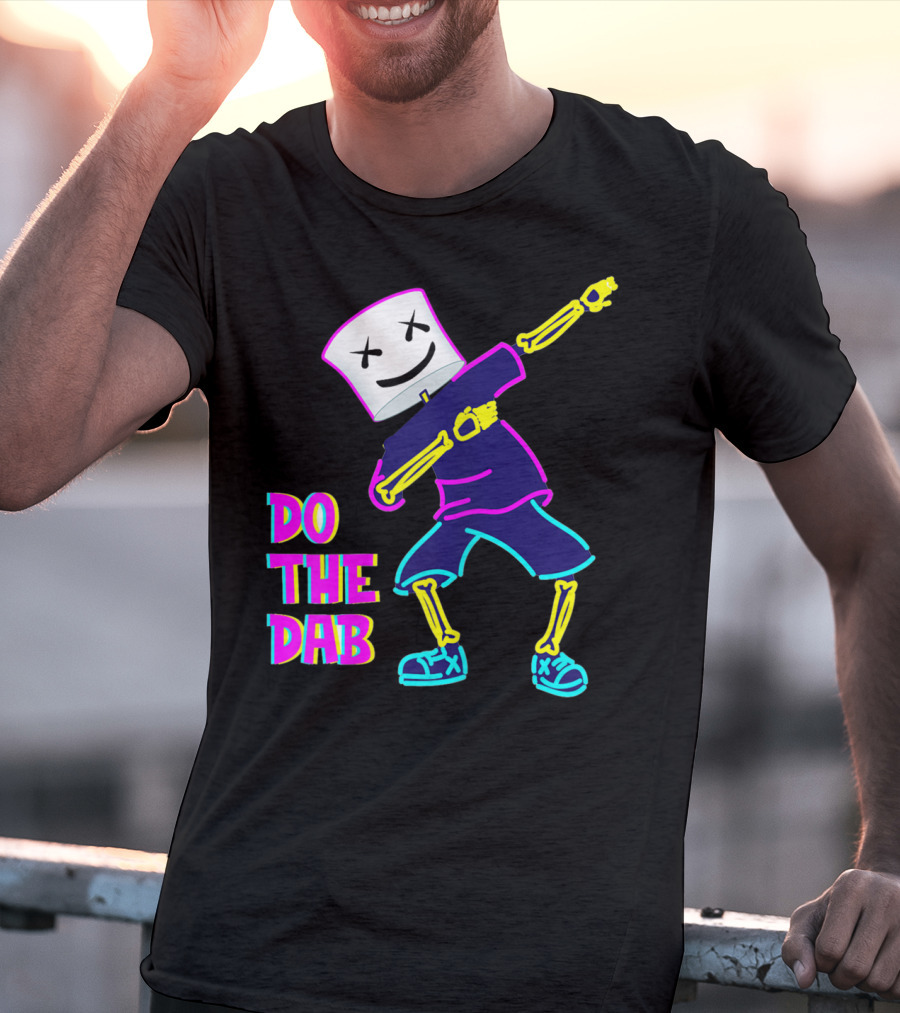 Do The Dab With Goofy Marshmallow Dancing DJ T-Shirt