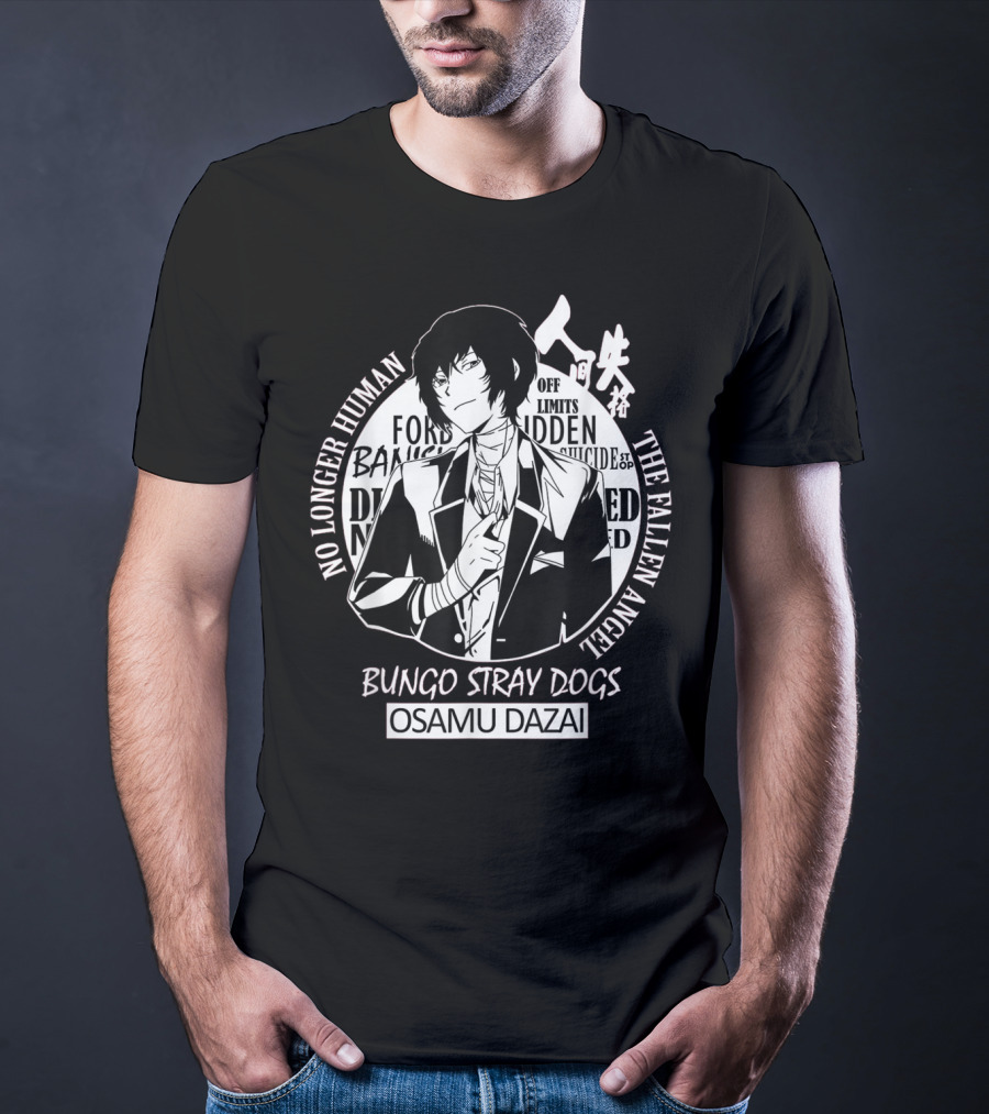 Bungo Stray Dogs Osamu Dazai No Longer Human The Fallen Angel T-Shirt