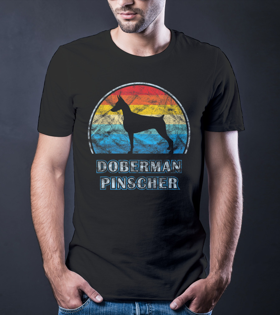 Doberman Pinscher Vintage Retro T-Shirt