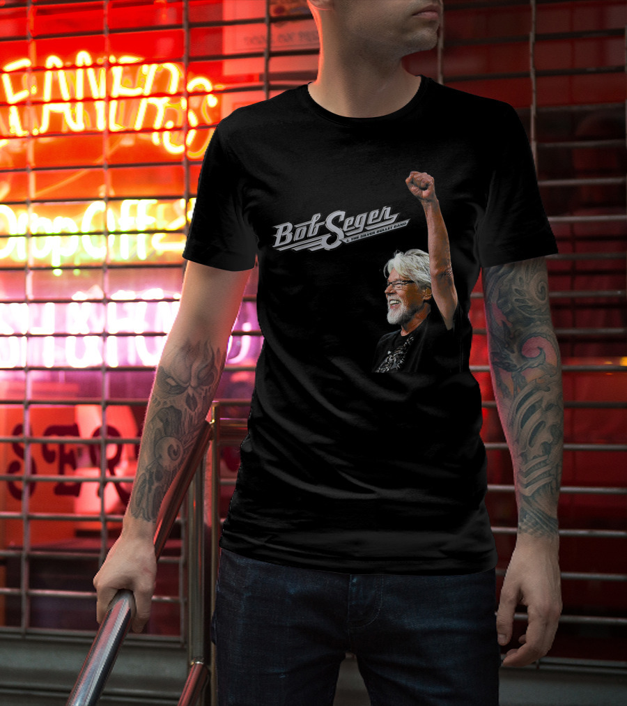 Bob Seger And The Silver Bullet Band Raised Arm T-Shirt