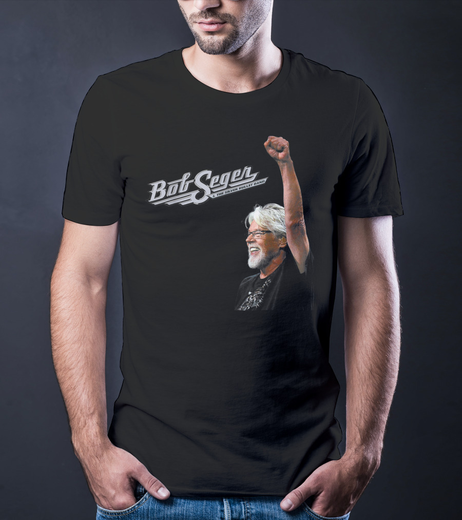 Bob Seger And The Silver Bullet Band Raised Arm T-Shirt