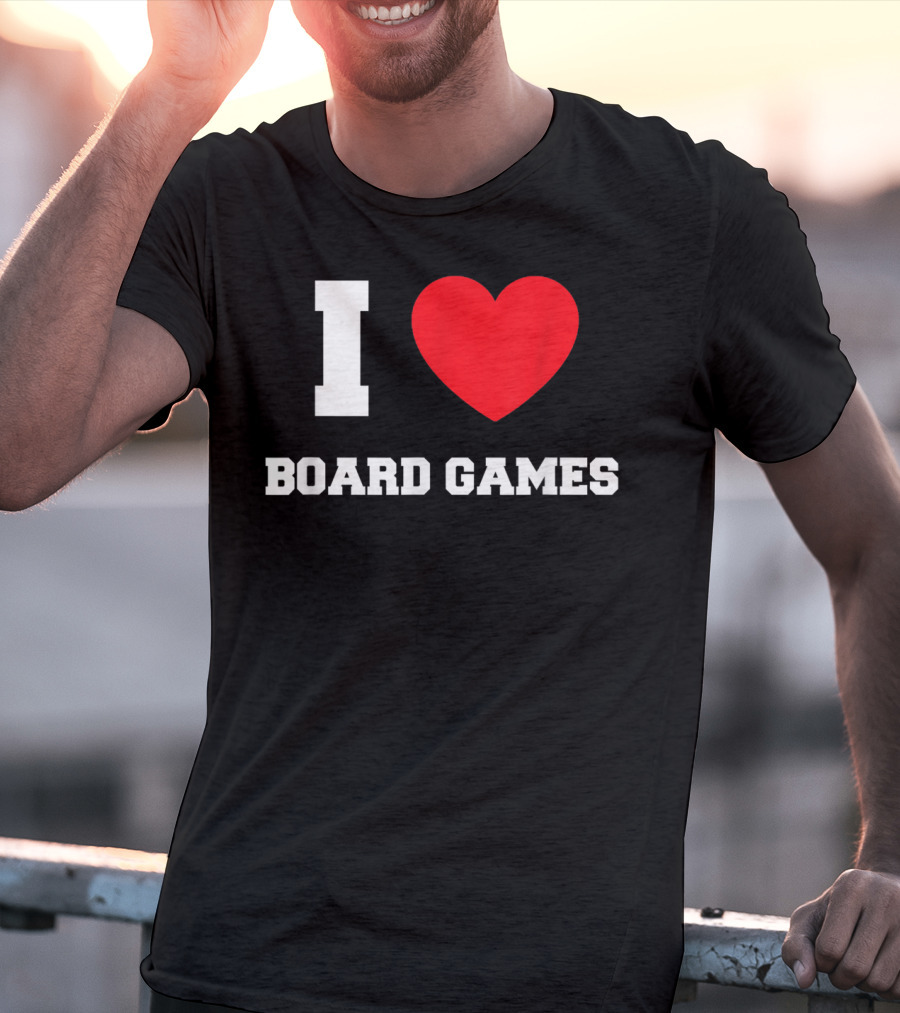 I Heart Board Games T-Shirt