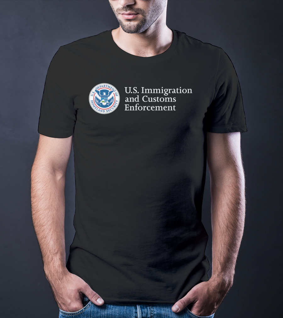 U.S. Immigration And Customs Enforcement ICE Homeland Security Seal T-Shirt