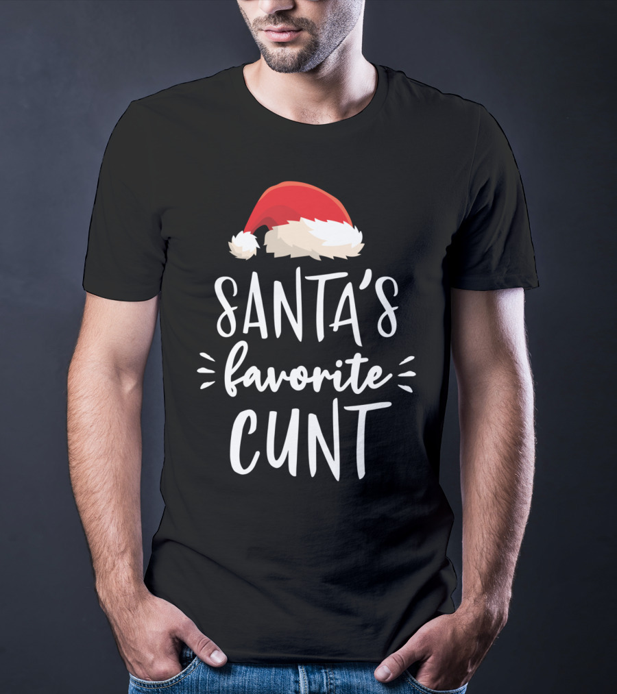 Santa's Favorite Cunt T-Shirt