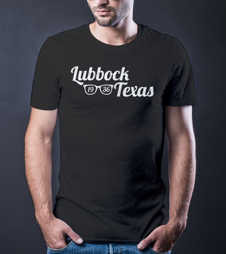 Lubbock Texas 1936 Sunglasses T-Shirt