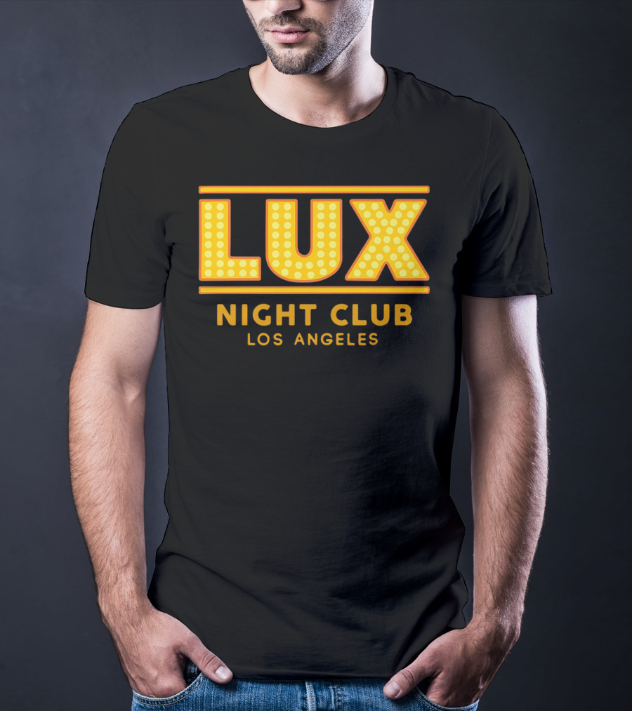 Lux Night Club Los Angeles Morningstar Funny Geek T-Shirt