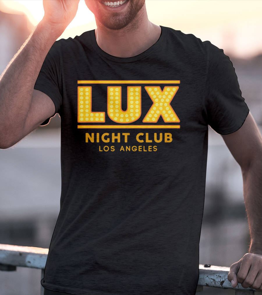 Lux Night Club Los Angeles Morningstar Funny Geek T-Shirt