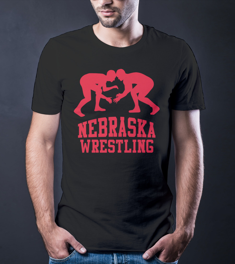 Nebraska Wrestling Red Grapplers T-Shirt
