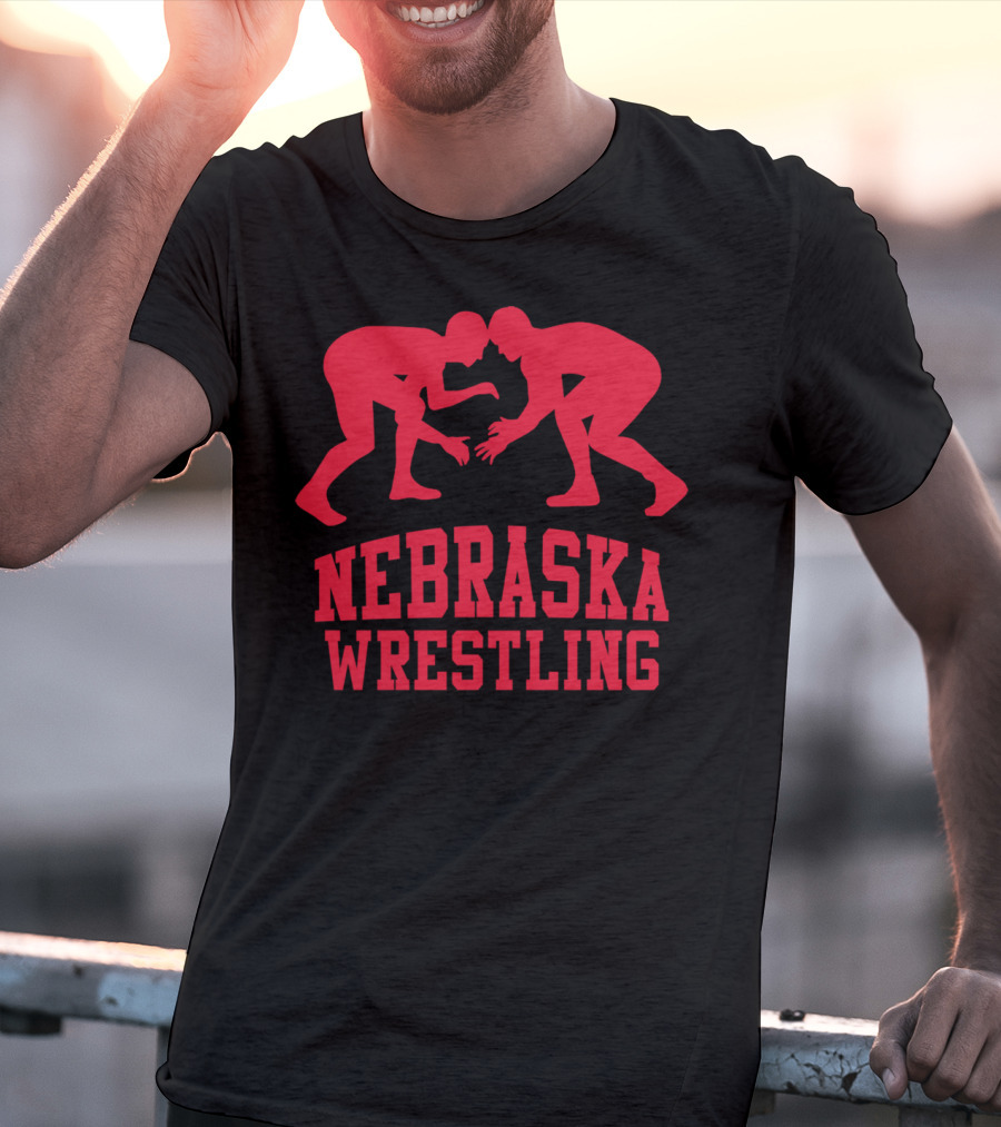 Nebraska Wrestling Red Grapplers T-Shirt