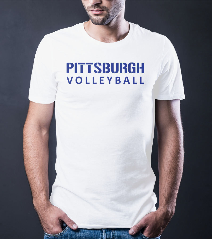 Pittsburgh Volleyball Block T-Shirt
