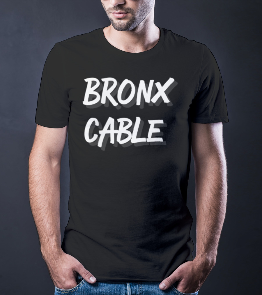 Bronx Cable Vintage Style Urban Graphics T-Shirt
