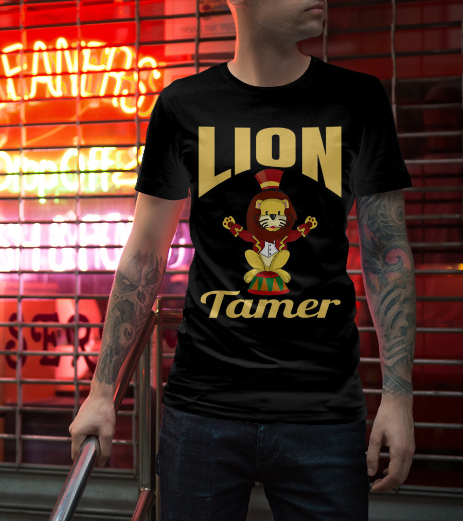 Lion Tamer Circus Costume Lion Tamer T-Shirt