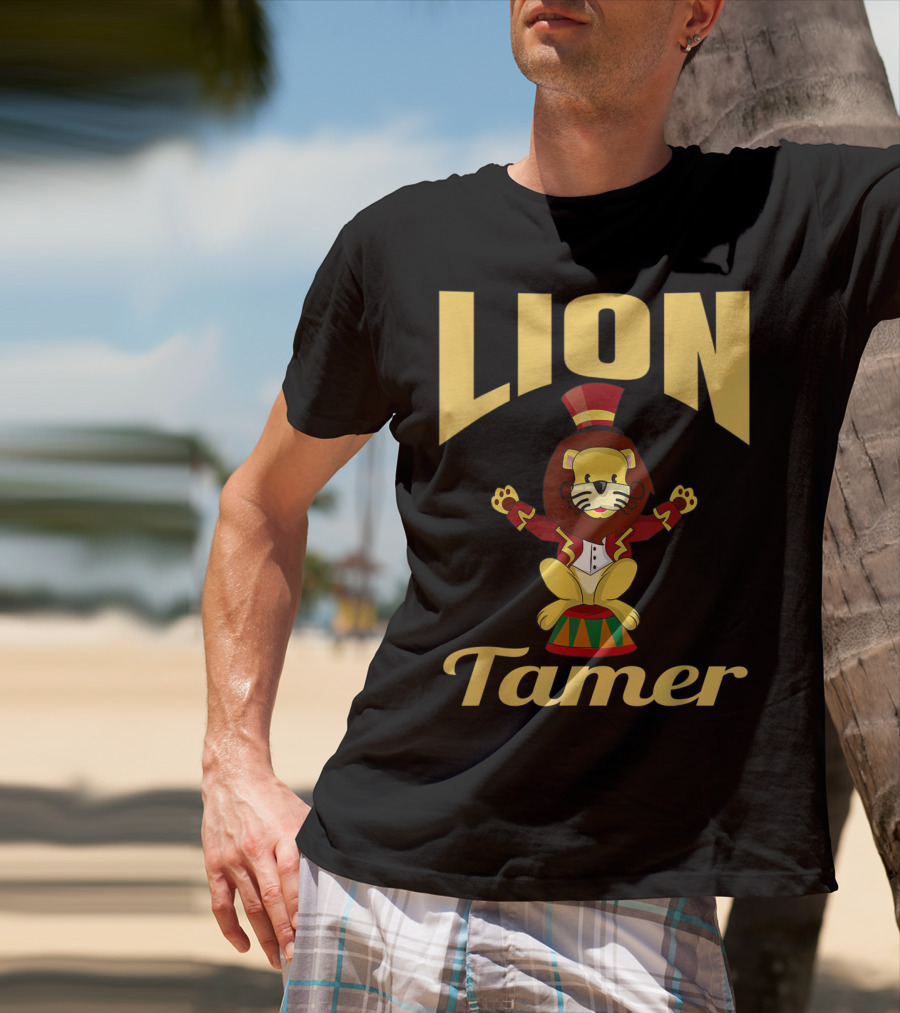 Lion Tamer Circus Costume Lion Tamer T-Shirt