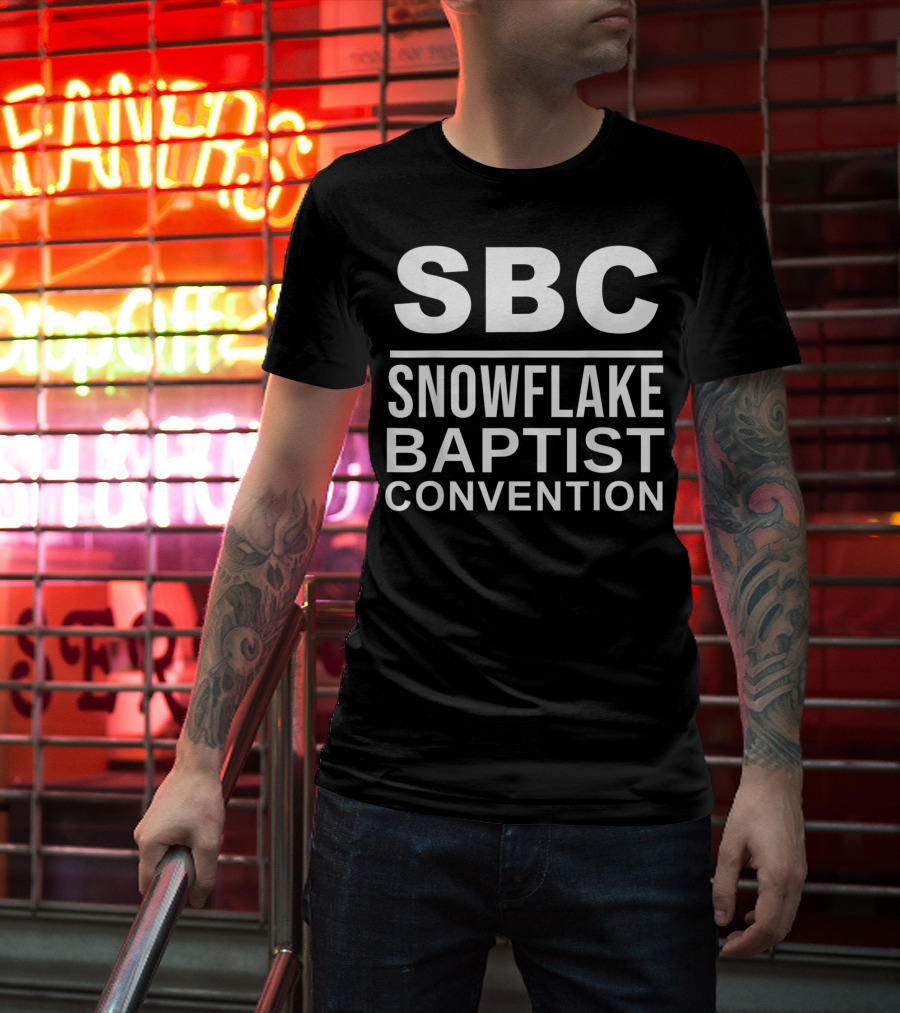 SBC Snowflake Baptist Convention Funny T-Shirt