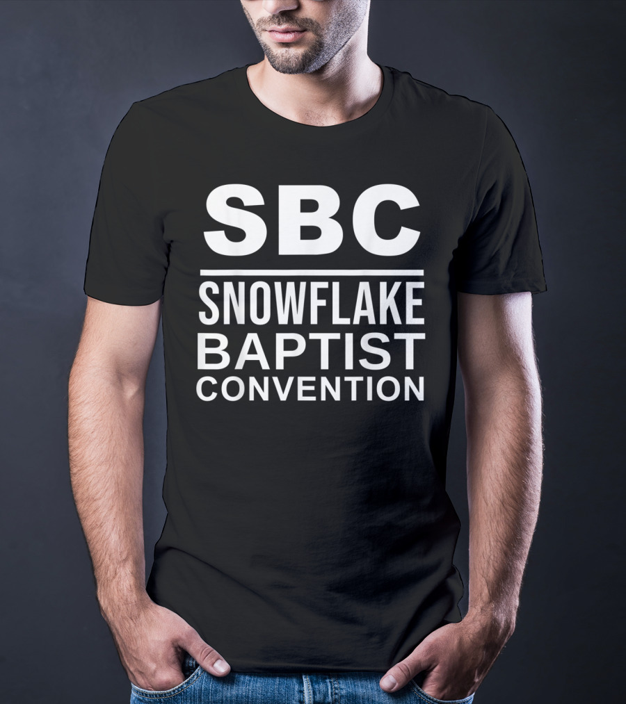 SBC Snowflake Baptist Convention Funny T-Shirt