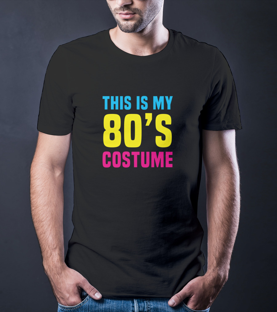 This Is My 80's Costume Funny Halloween T-Shirt