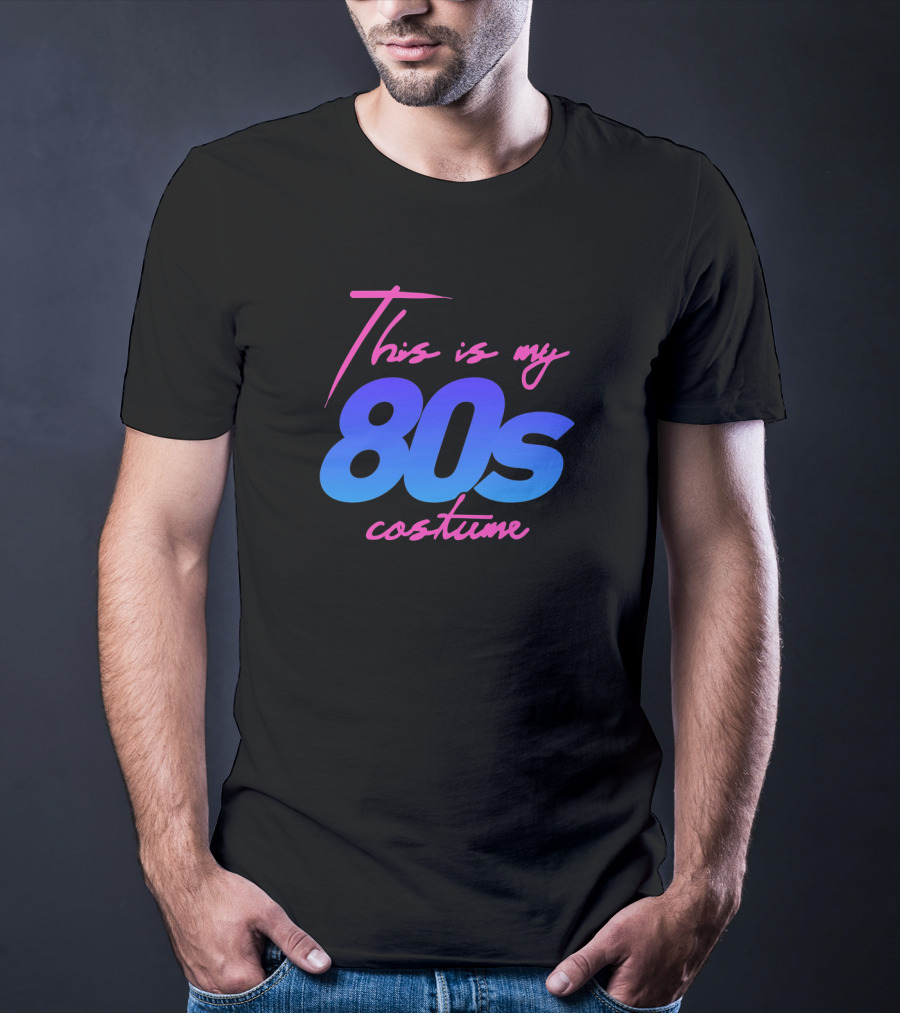 This Is My 80s Costume Funny Halloween KGB T-Shirt