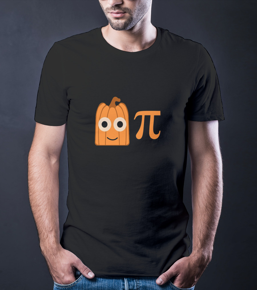 Cute Funny Pumpkin Pi Fall Halloween T-Shirt