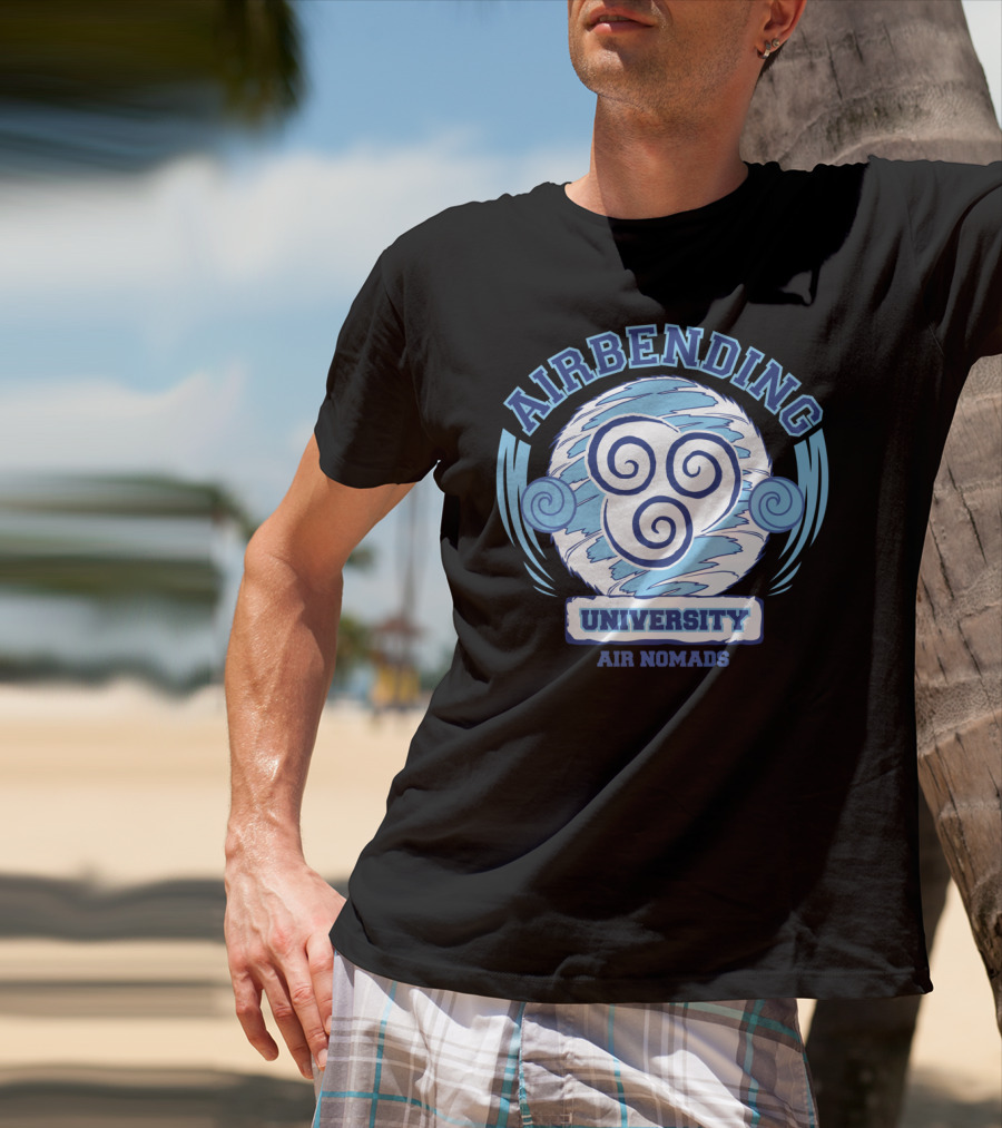Air Bending University Air Nomads Logo Avatar T-Shirt
