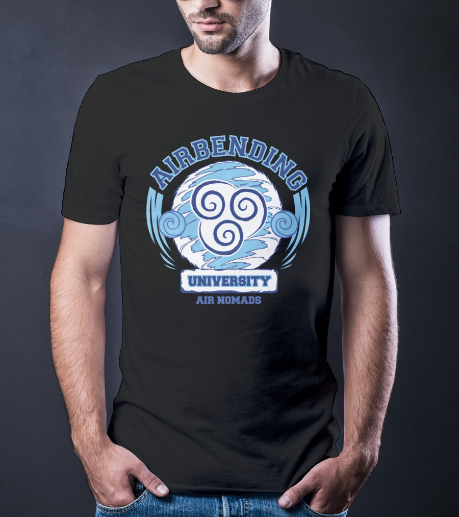 Air Bending University Air Nomads Logo Avatar T-Shirt