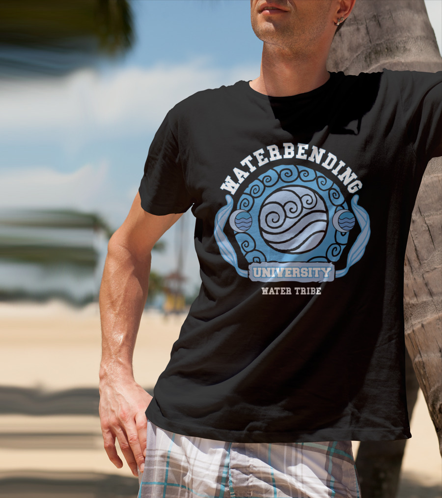 Waterbending University Water Tribe T-Shirt