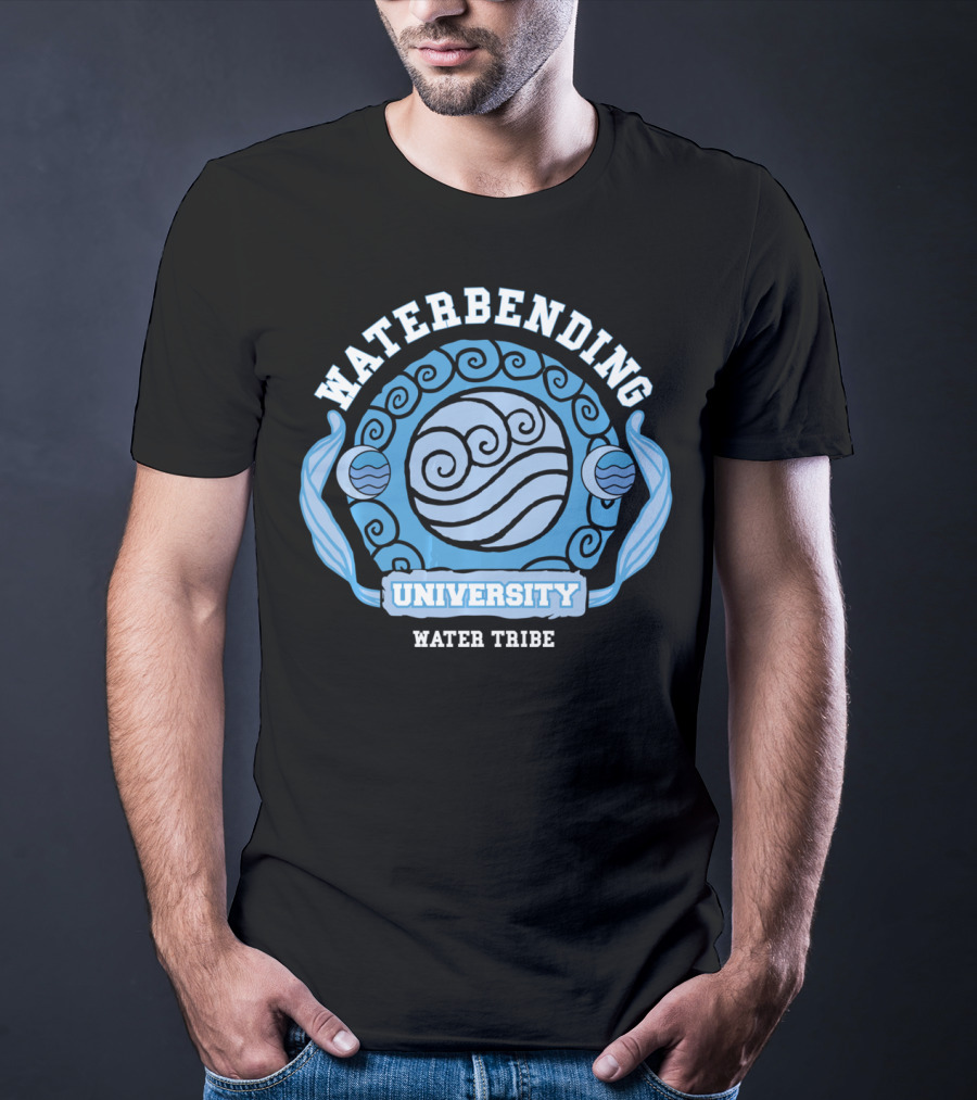 Waterbending University Water Tribe T-Shirt