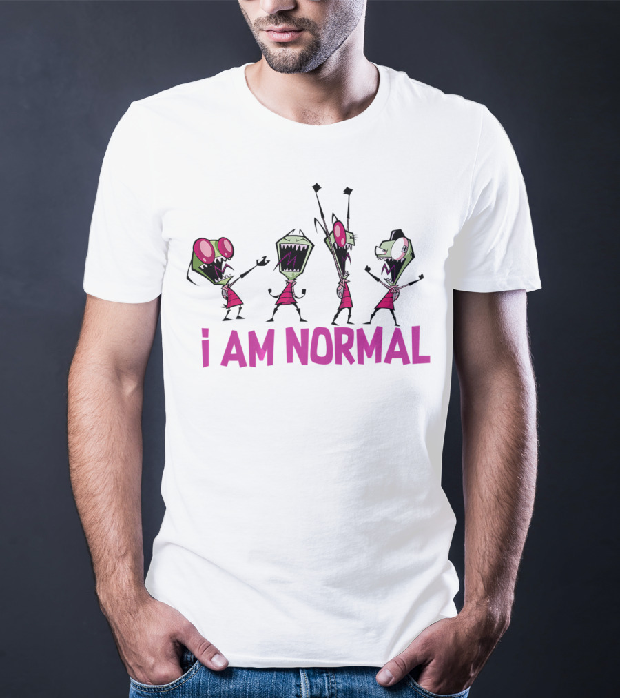 Nickelodeon Invader Zim I Am Normal Dance Characters T-Shirt