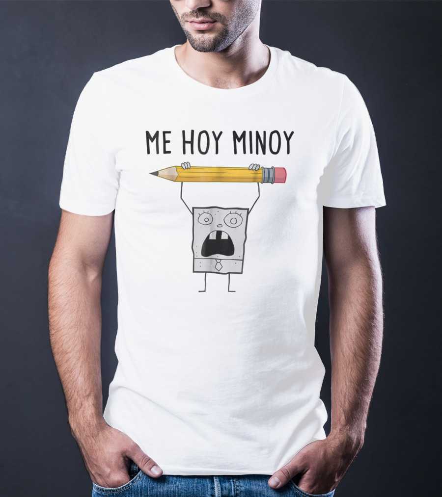 SpongeBob SquarePants DoodleBob Me Hoy Minoy Pencil Drawing T-Shirt