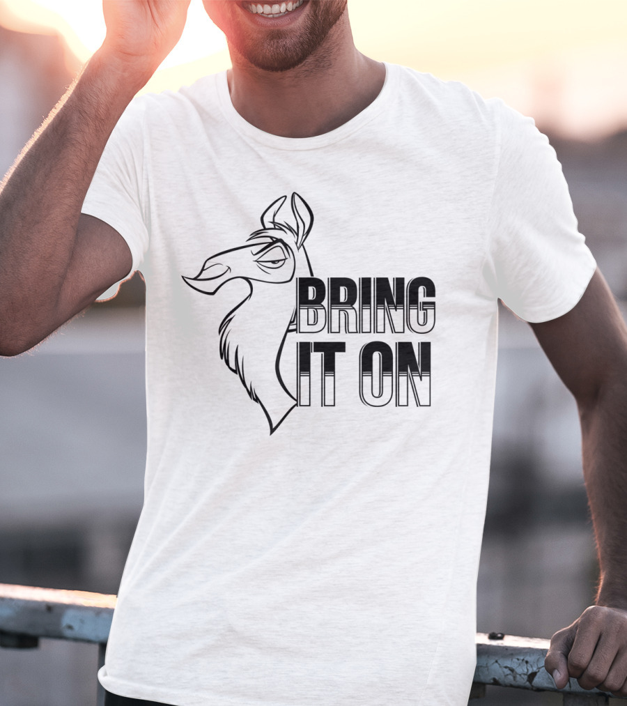 Disney Emperor's New Groove Kuzco Llama Bring It On T-Shirt