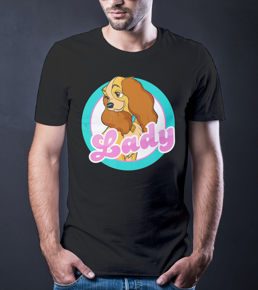 Lady And The Tramp Lady Face Disney T-Shirt