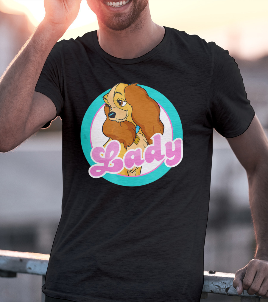 Lady And The Tramp Lady Face Disney T-Shirt