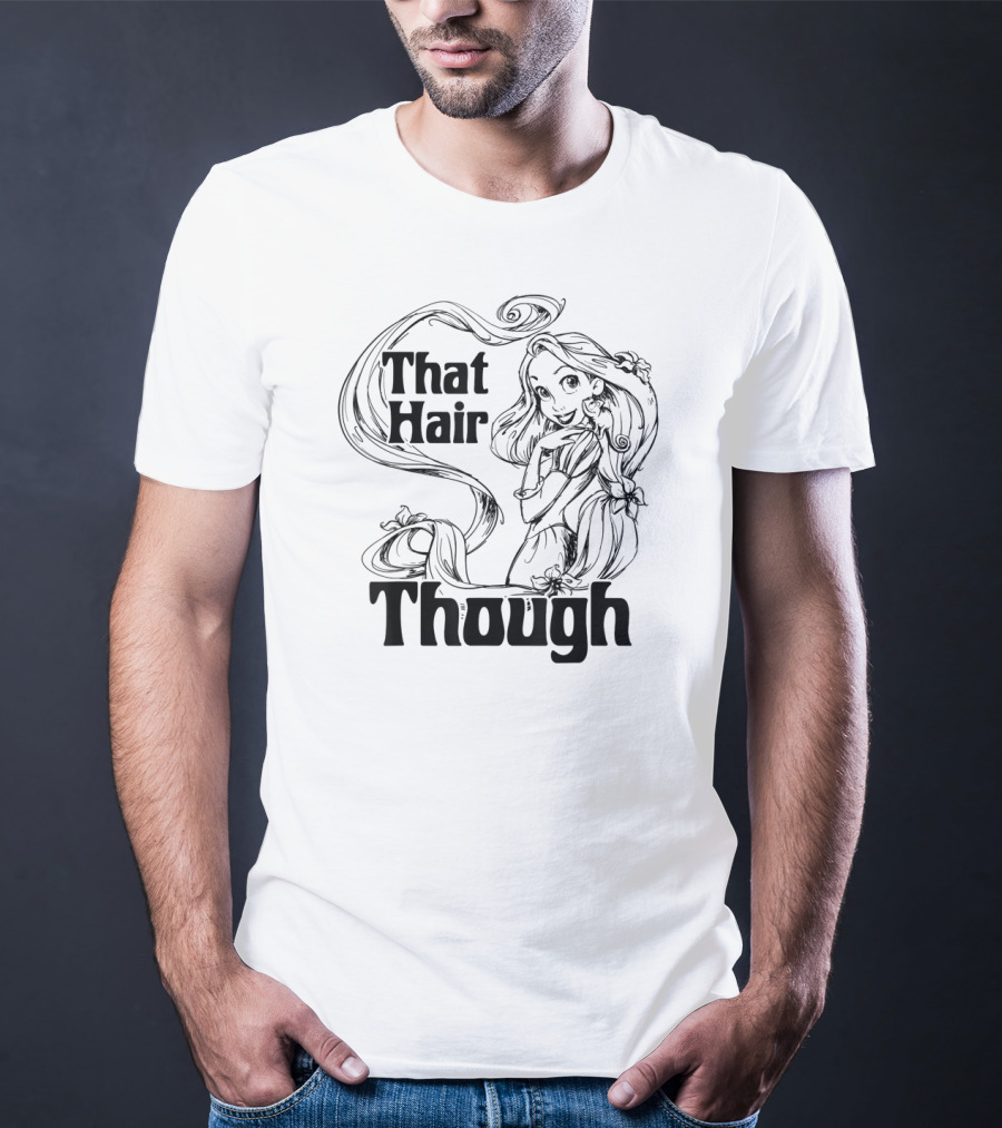 Disney Tangled Rapunzel That Hair Though Sketch T-Shirt