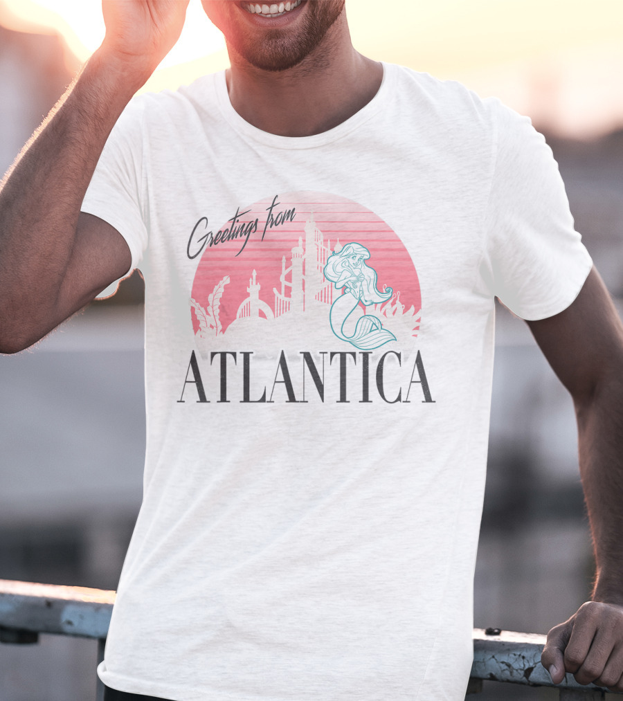 Greetings From Atlantica Disney The Little Mermaid Ariel T-Shirt