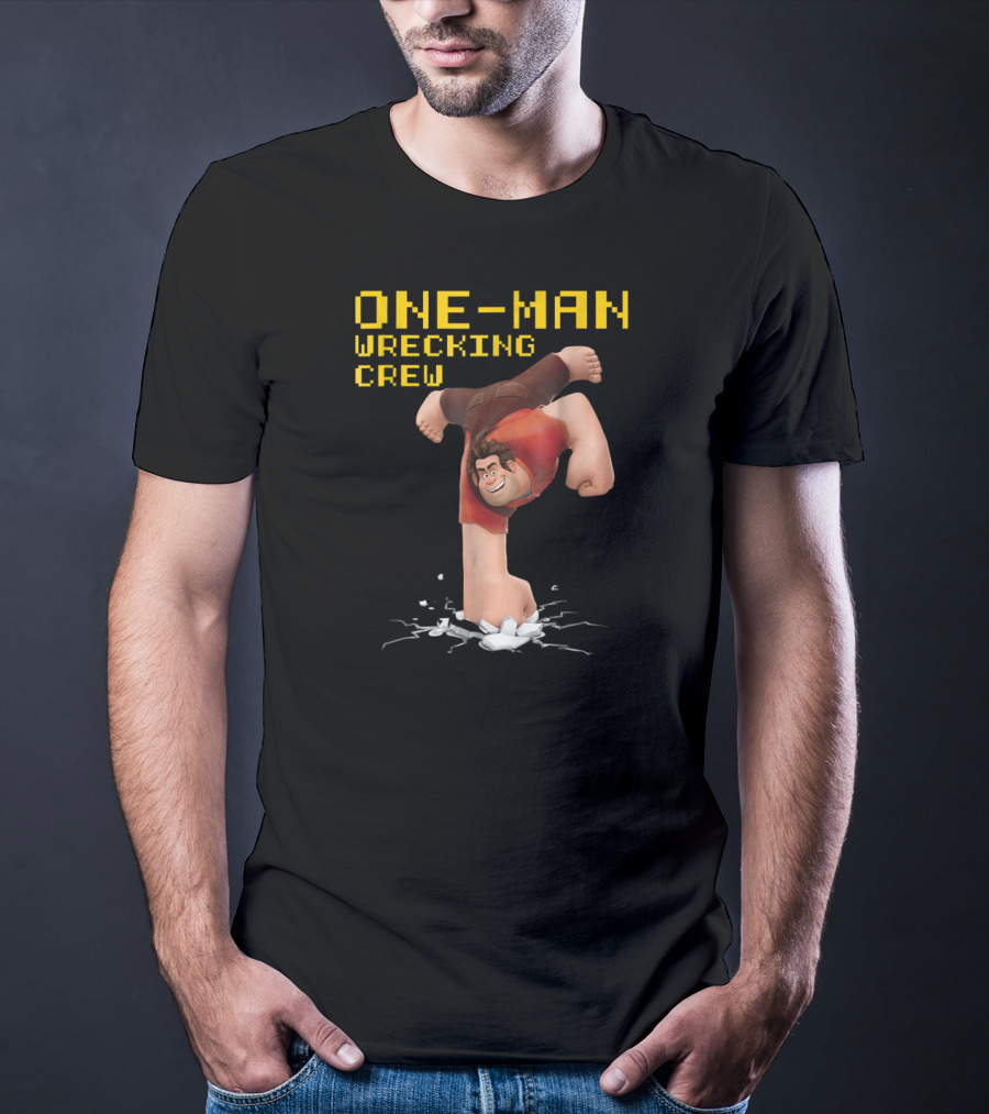 Disney Wreck It Ralph 2 One-Man Wrecking Crew T-Shirt