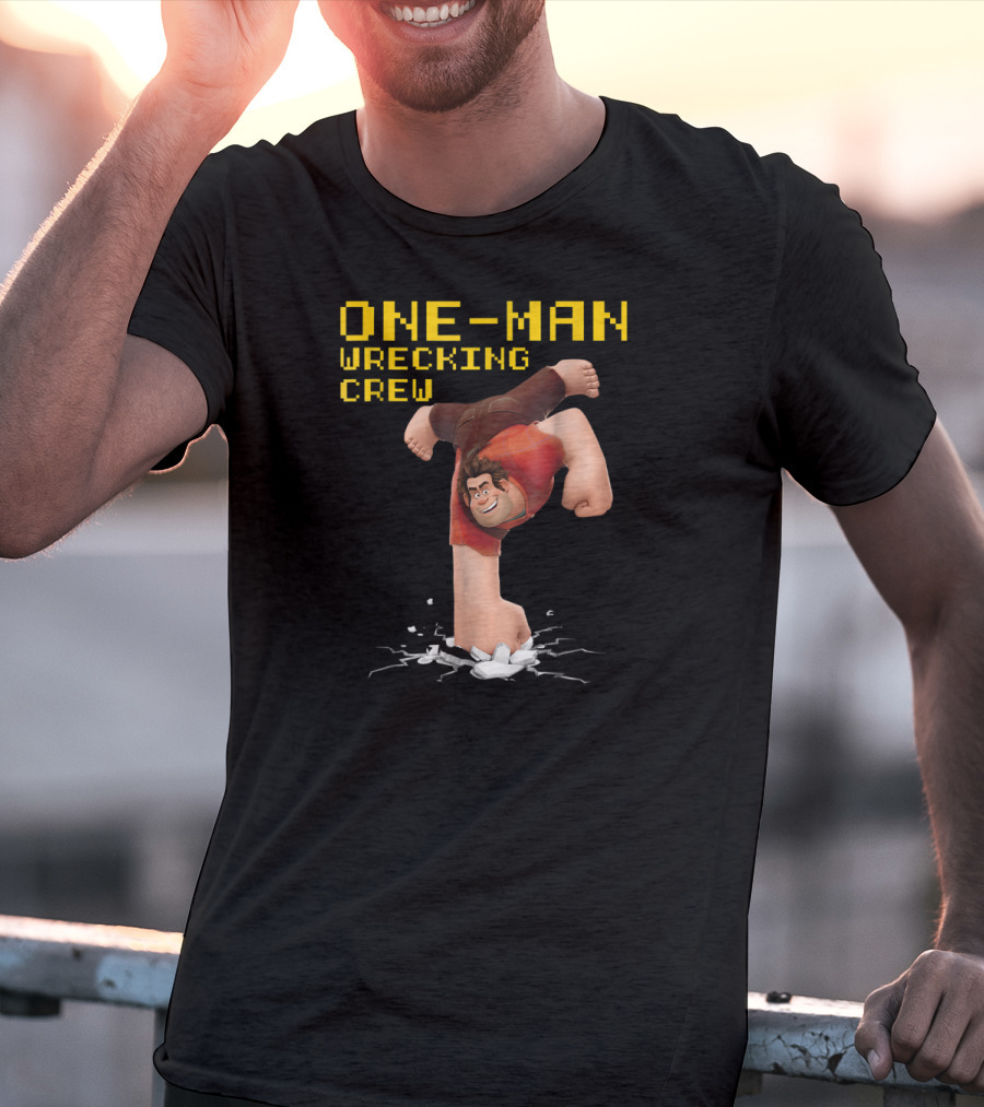 Disney Wreck It Ralph 2 One-Man Wrecking Crew T-Shirt
