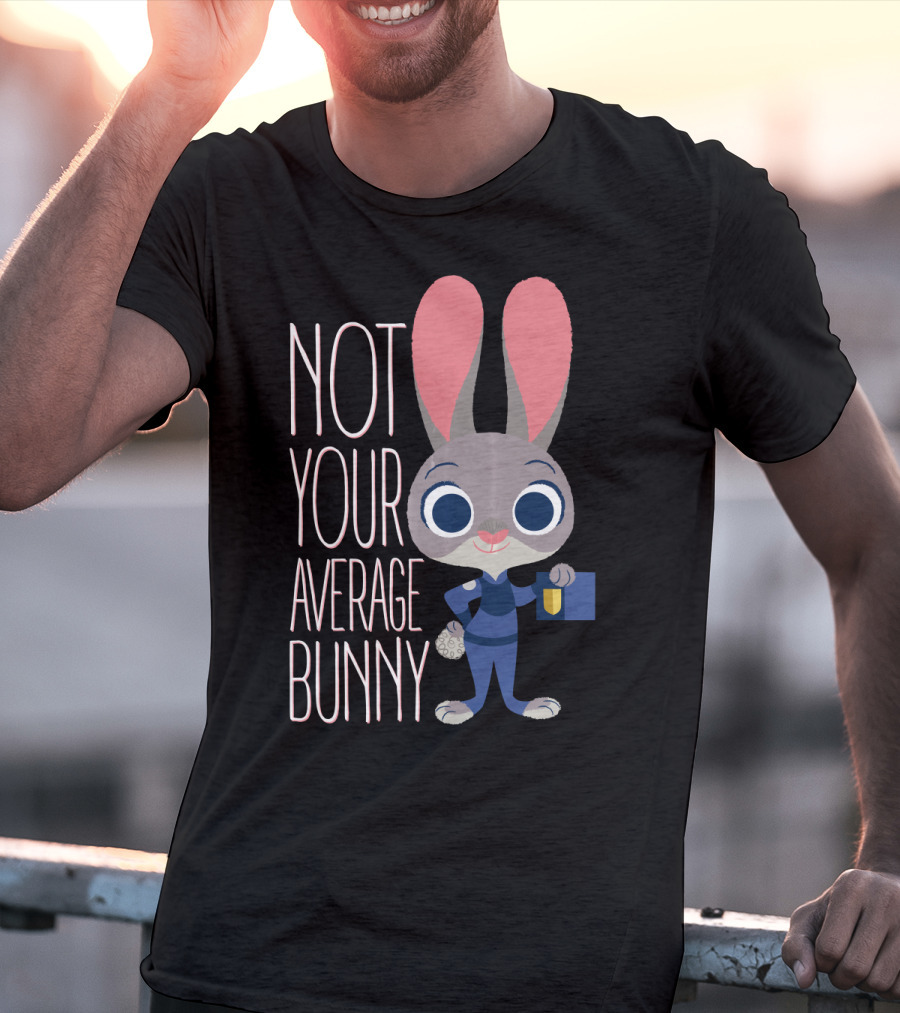 Disney Zootopia Not Your Average Bunny Judy Hopps T-Shirt
