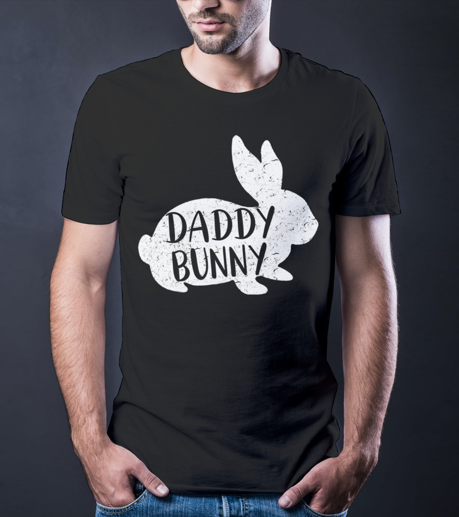 Daddy Bunny Cute Matching Family Easter Bunny T-Shirt