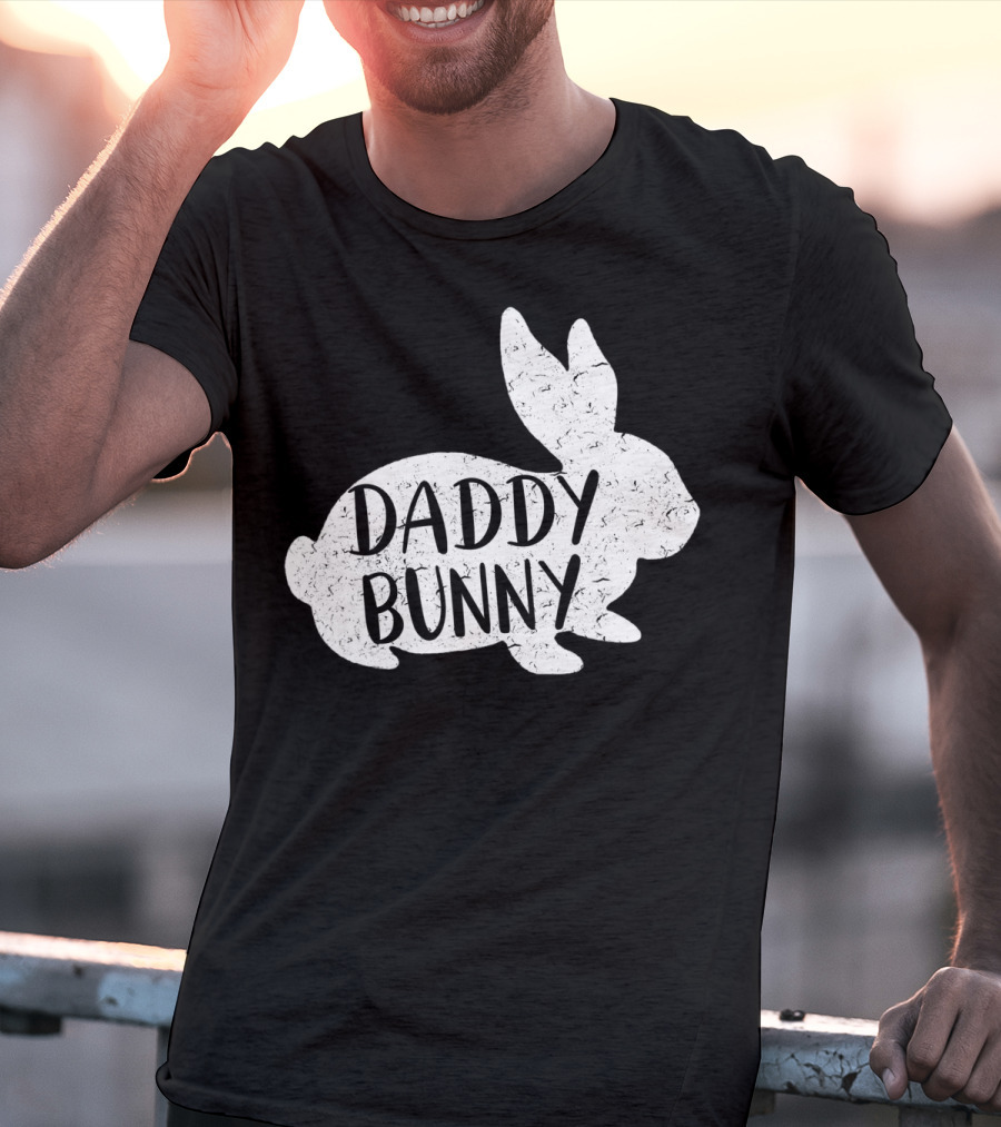 Daddy Bunny Cute Matching Family Easter Bunny T-Shirt