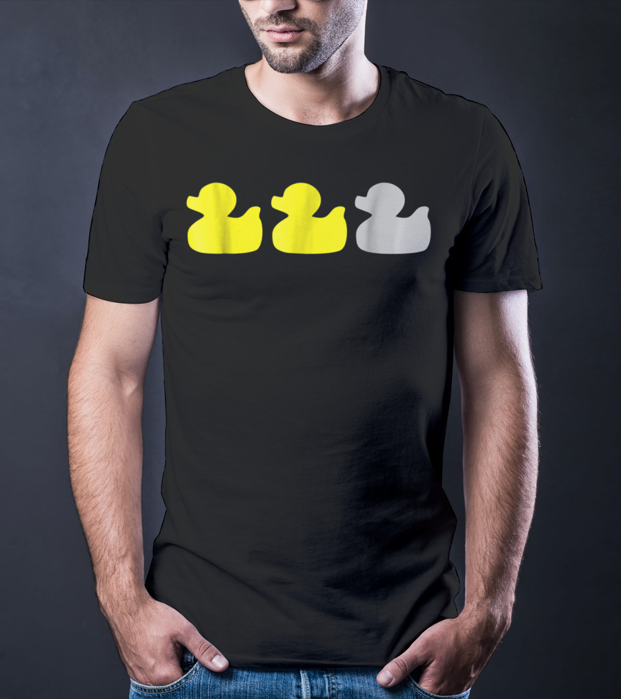 Duck Duck Gray Duck Humor Minnesota Yellow And Gray Ducks T-Shirt