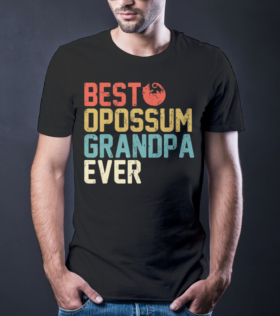 Best Opossum Grandpa Ever T-Shirt