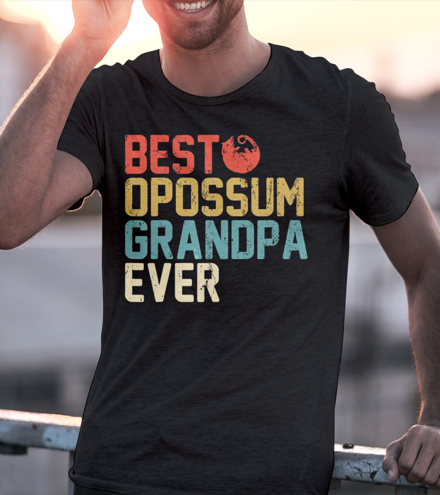 Best Opossum Grandpa Ever T-Shirt