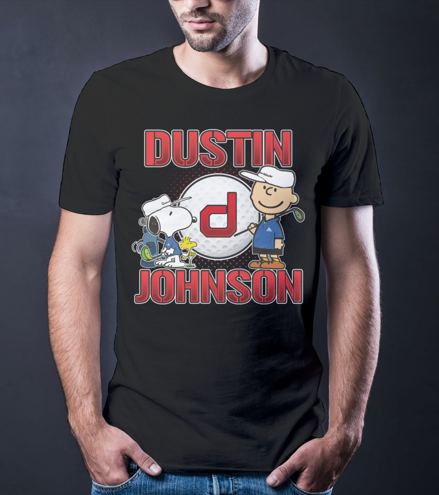 Dustin Johnson Pro Golf Snoopy The Peanuts Movie T-Shirt
