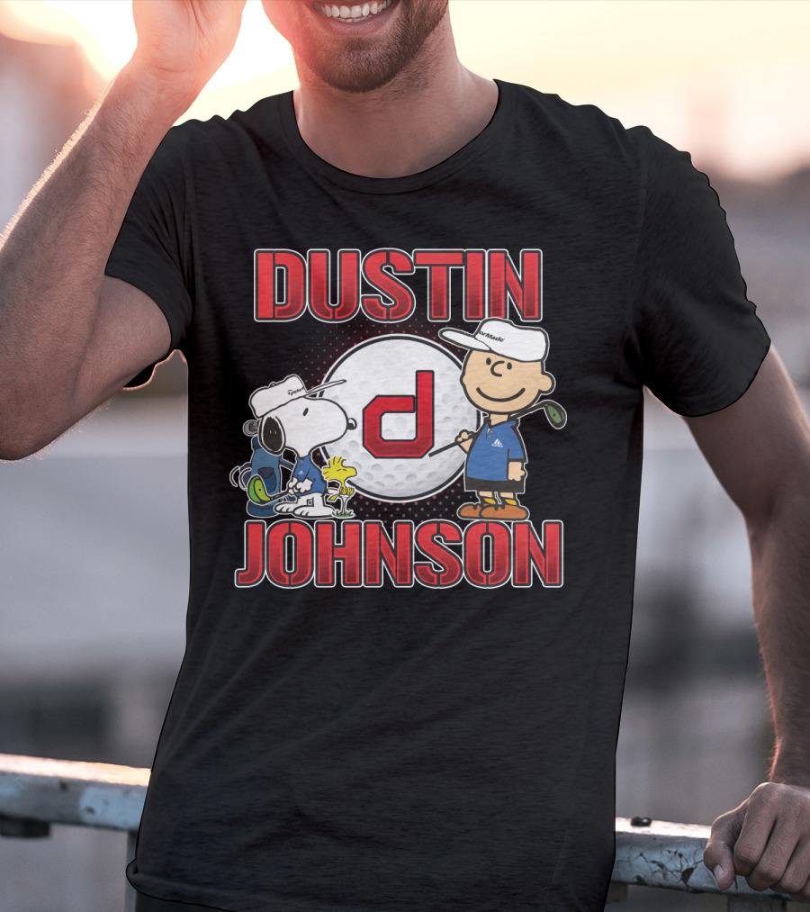 Dustin Johnson Pro Golf Snoopy The Peanuts Movie T-Shirt