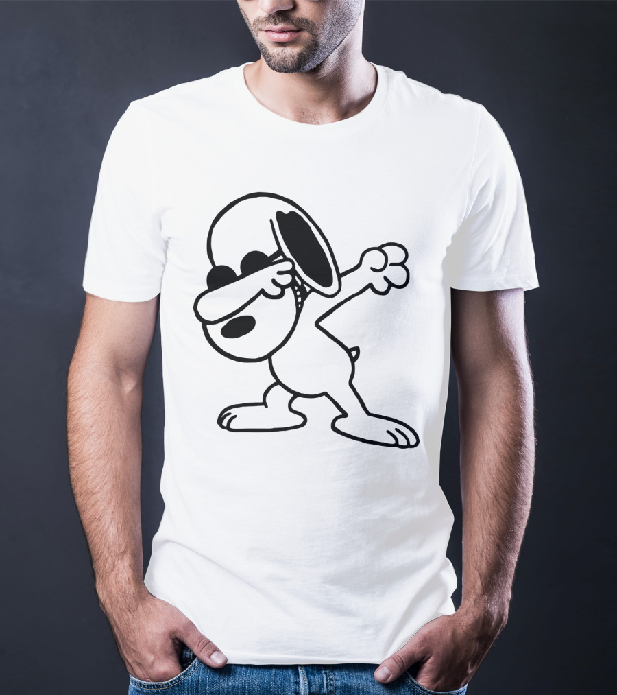 Snoopy Dabbing Dance From The Peanuts Movie T-Shirt