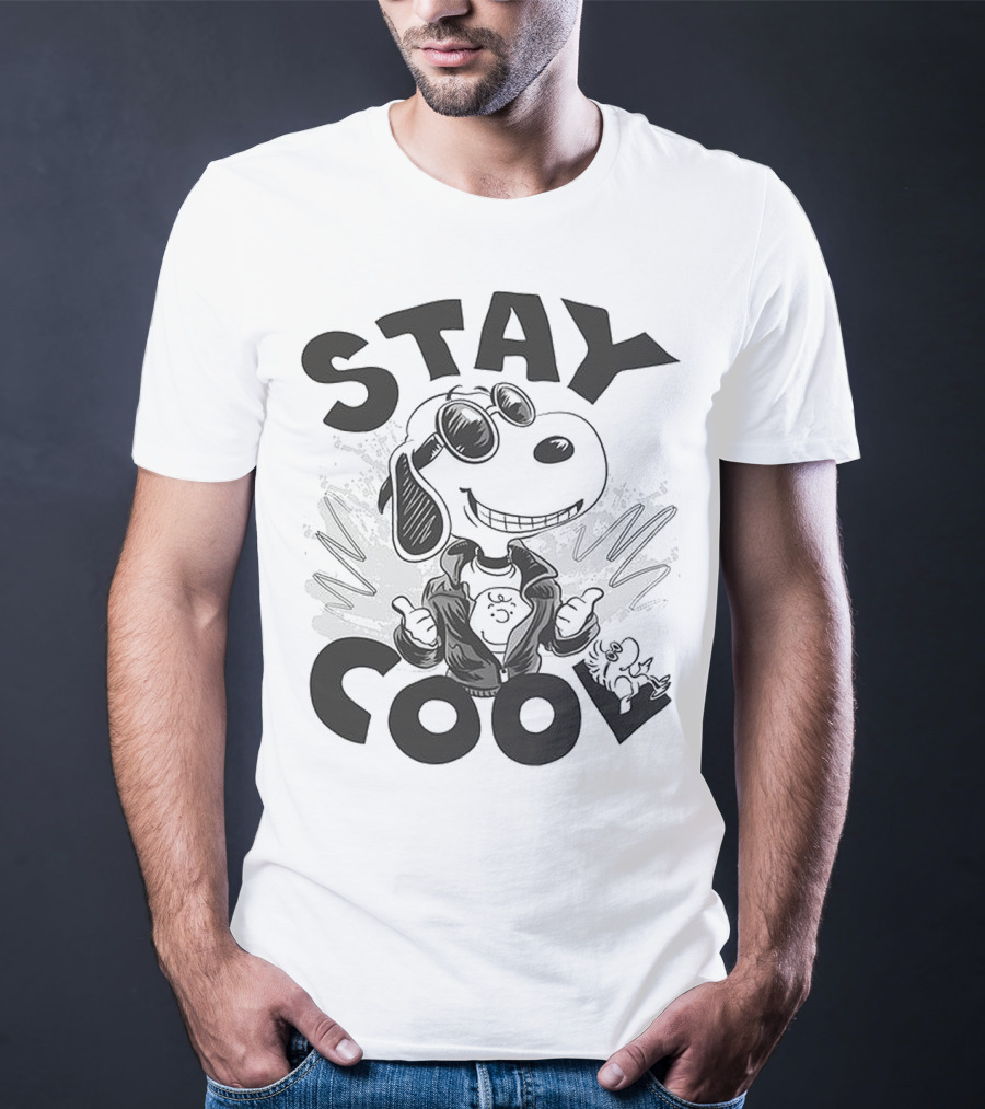 Stay Cool Snoopy The Peanuts Movie Thumbs Up T-Shirt