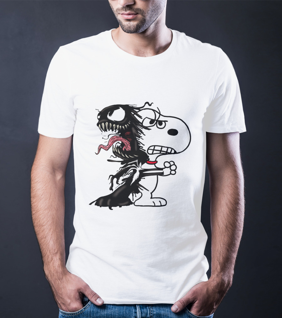 Venom Snoopy Mashup The Peanuts Movie T-Shirt