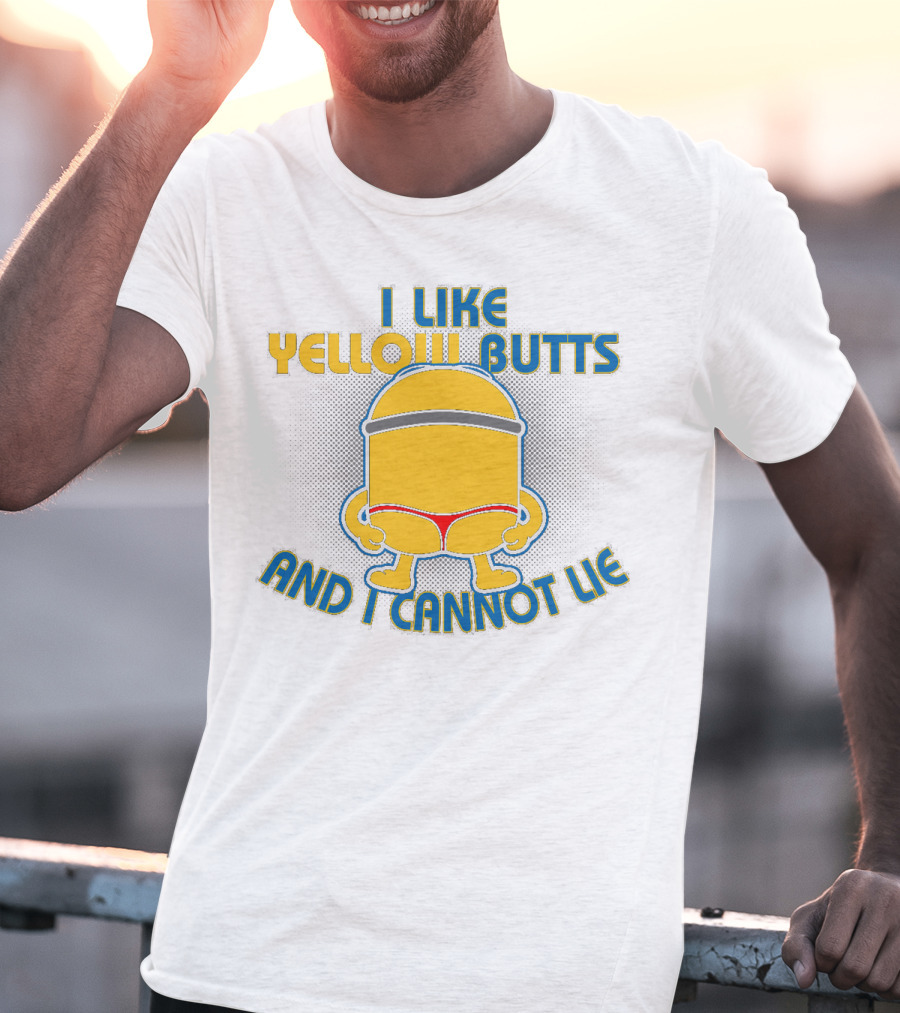 I Like Yellow Butts And I Cannot Lie Minions Despicable Me Iconic Phrase T-Shirt