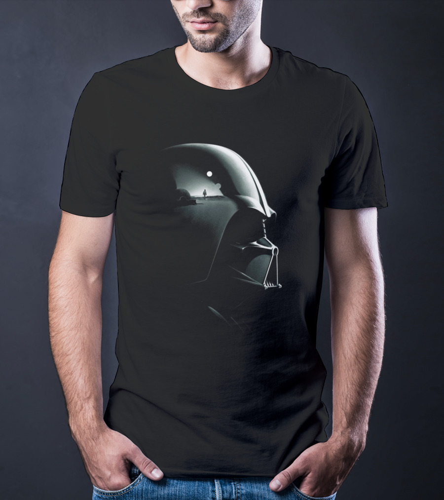 Star Wars Darth Vader Always Missing You Scenic Reflection T-Shirt