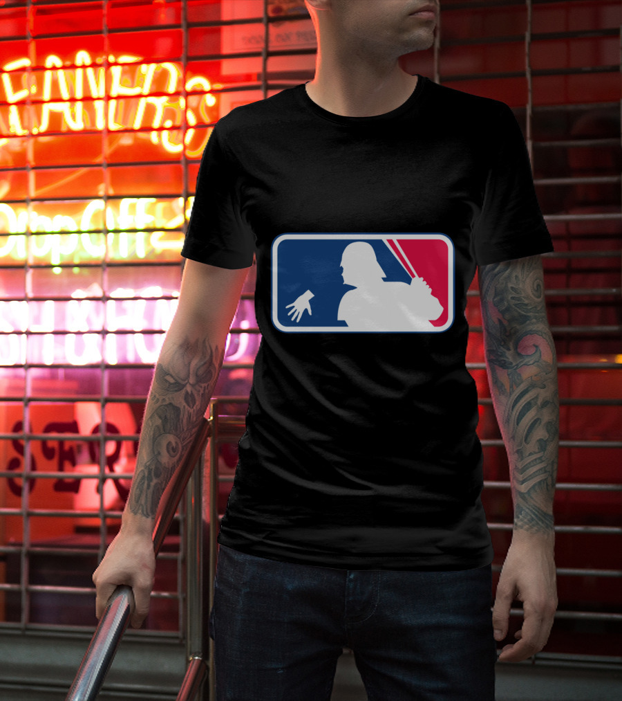 Darth Vader Baseball Lost Hand Star Wars MLB T-Shirt