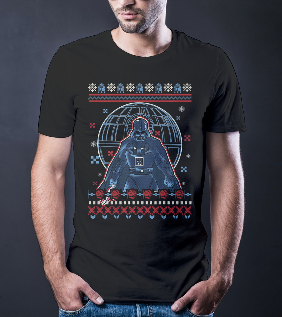 Star Wars Darth Knight Vader Xmas Night Christmas T-Shirt